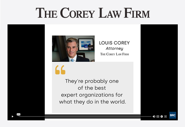 The Corey Law Firm Testimonial